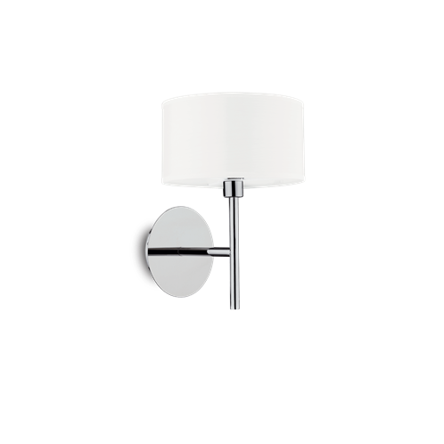 Ideal Lux Φωτιστικό Τοίχου - Απλίκα Μονόφωτο WOODY AP1 BIANCO 143156