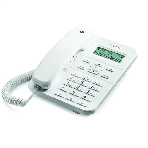 MOTOROLA CT202 WHITE Ενσύρματο τηλέφωνο