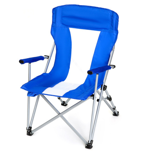 ArteLibre Καρέκλα Παραλίας Curacao Μέταλλο/Ύφασμα 55x55x95cm Μπλε