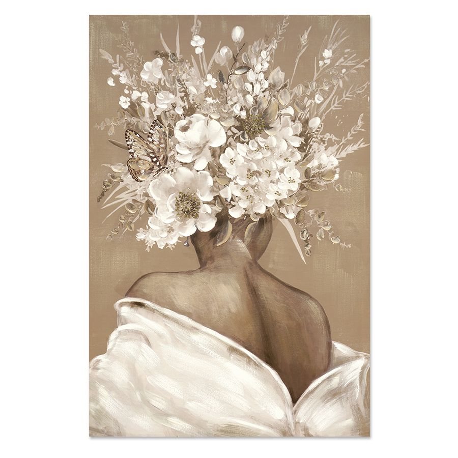 ArteLibre Πίνακας "Γυναικεία Φιγούρα" Καμβάς 80x100x3cm