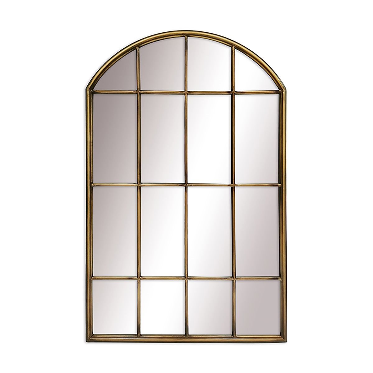 ArteLibre Καθρέπτης Τοίχου Μέταλλο 51x81x2.5cm Χρυσό