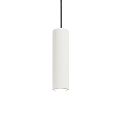 Ideal Lux Κρεμαστό Φωτιστικό Οροφής Μονόφωτο OAK SP1 ROUND BIANCO 150628