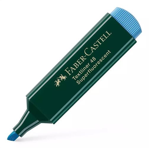 Faber-Castell Μαρκαδόρος Υπογράμμισης Blue 5mm Textliner 48