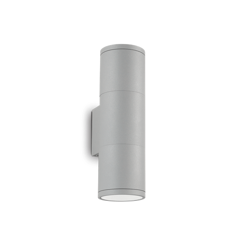 Ideal Lux Φωτιστικό Τοίχου - Απλίκα Πολύφωτο GUN AP2 SMALL GRIGIO 163628