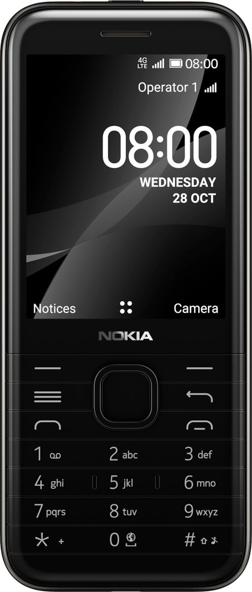 Nokia Κινητό Τηλέφωνο 8000 4G Dual Sim