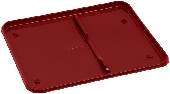 Wham Δίσκος για Πιατοθήκη Κόκκινος 44,5x36,5x2cm.