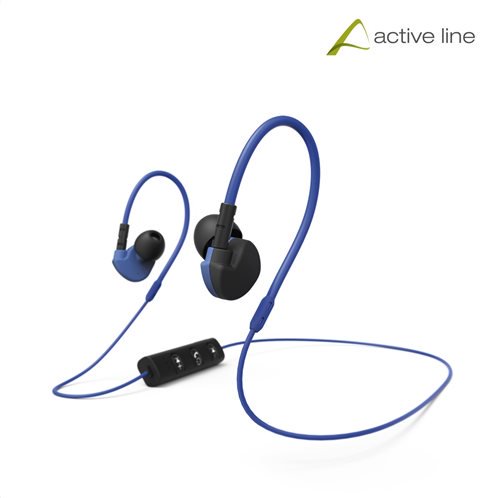 Hama "Active BT" Clip-On Sport Ακουστικά, μαύρα / μπλε