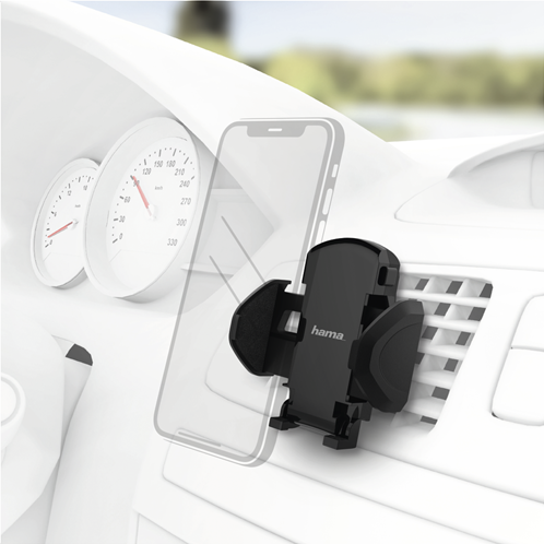 Hama Universal Smartphone Holder αεραγογού για συσκευές με πλάτος μεταξύ 4,5 και 9 cm