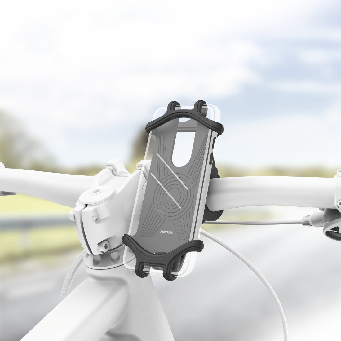 Hama Universal θήκη ποδηλάτου Smartphone για συσκευές 6-8 cm πλάτος και 13-15 cm ύψος