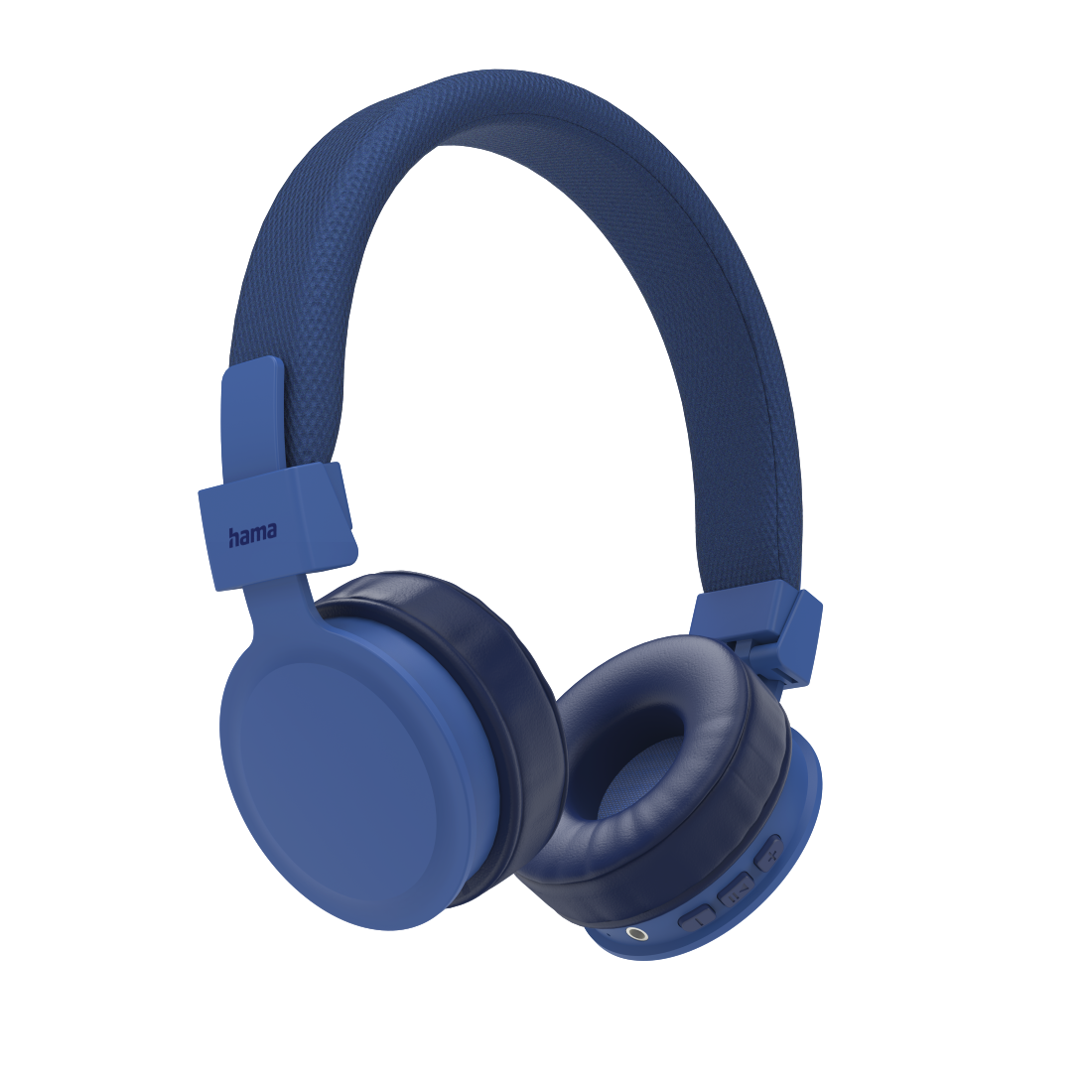 "Freedom Lit" Bluetooth® Headphones, On-Ear, Foldable, with Microphone, blue