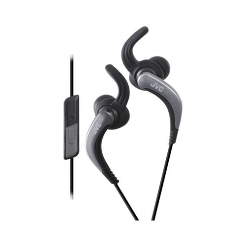 JVC in-Ear Αδιάβροχα Ακουστικά με ΜικρόφωνοHAETR40RE Μαύρο