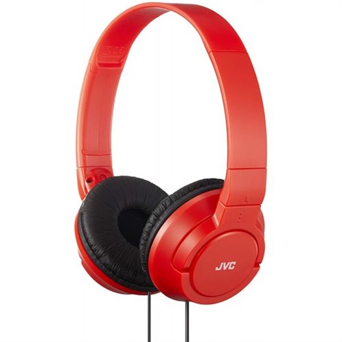 JVC On Ear Ακουστικά Κεφαλής   HA-S180RN κόκκινο