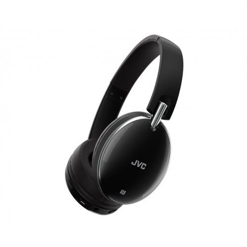 JVC Over-ear Aκουστικά  με Bluetooth και Noise Cancelling Mαύρo HAS90BN