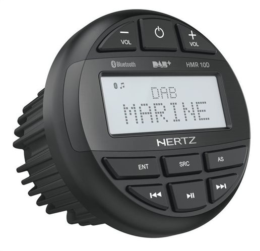 Hertz HMR 10D Πηγή Ήχου Marine - 200W