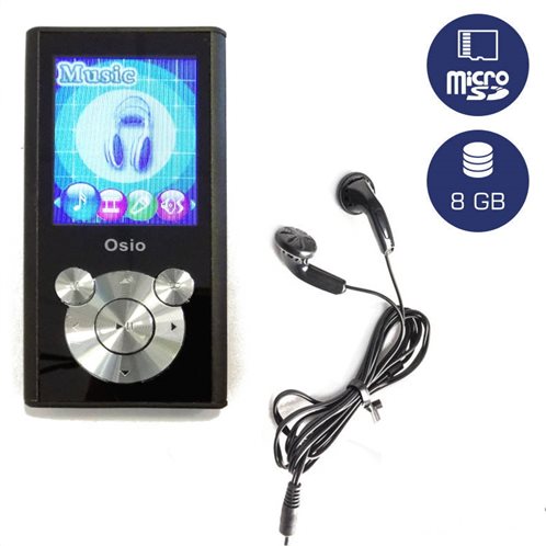 Osio SRM-9080BS MP3 video player 8 GB