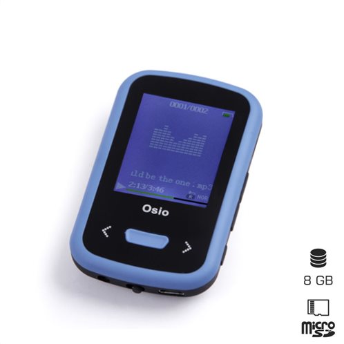 Osio SRM-9280BB MP3 video player με κλιπ 8 GB