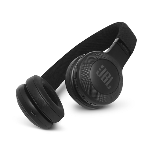 JBL E45BT, OnEar Bluetooth Headphones (Black)