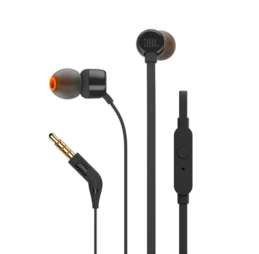 JBL In-Ear Ακουστικά T110 Black