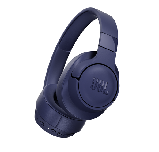 JBL Tune 750BTNC, Over-ear Bluetooth Headphones, Active Noise Cancelling, Multipoint (Blue)