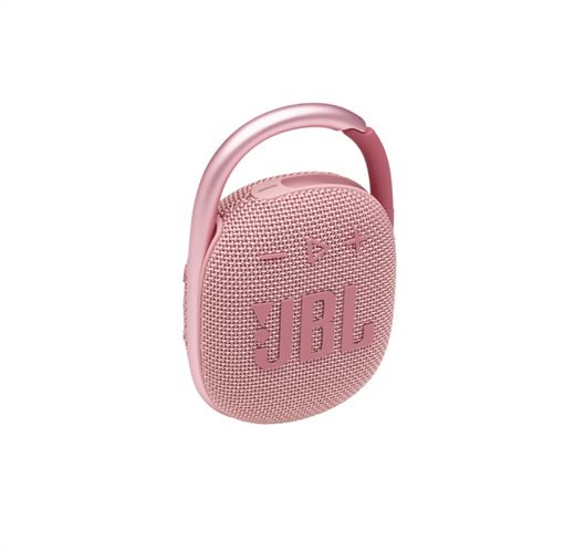 JBL Clip 4, Portable Bluetooth Speaker, Waterproof IP67 (Pink)