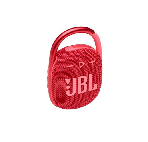 JBL Clip 4, Portable Bluetooth Speaker, Waterproof IP67 (Red)