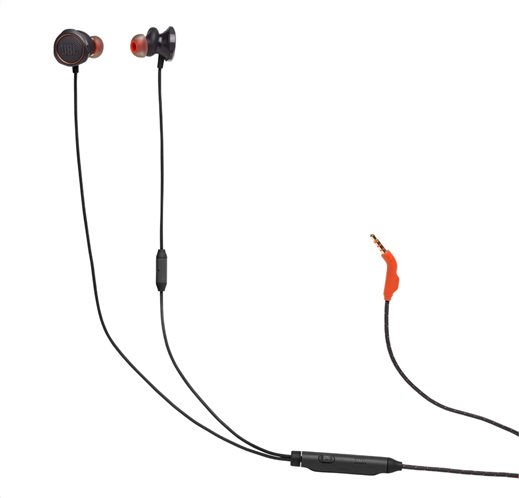 JBL Quantum 50, InEar Wired Gaming Headphones (Black)