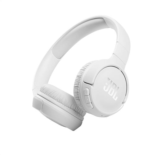 JBL Tune 510BT Ασύρματα Bluetooth On Ear Ακουστικά με 40 ώρες Λειτουργίας και Quick Charge Λευκά