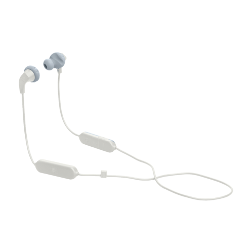 JBL Endurance RUN 2 Bluetooth, In-Ear Sport Headphones, Remote & Mic , IPX5 (White)