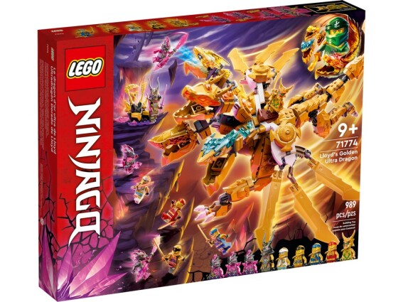 LEGO® 71774 LLOYD’S GOLDEN ULTRA DRAGON