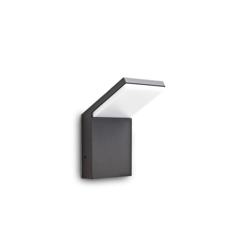 Ideal Lux Φωτιστικό Τοίχου - Απλίκα Μονόφωτο STYLE AP1 ANTRACITE 209845