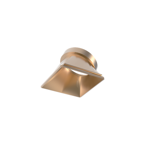 Ideal Lux REFLECTOR X DOWNLIGHT DYNAMIC REFLECTOR SQUARE SLOPE GOLD 211893