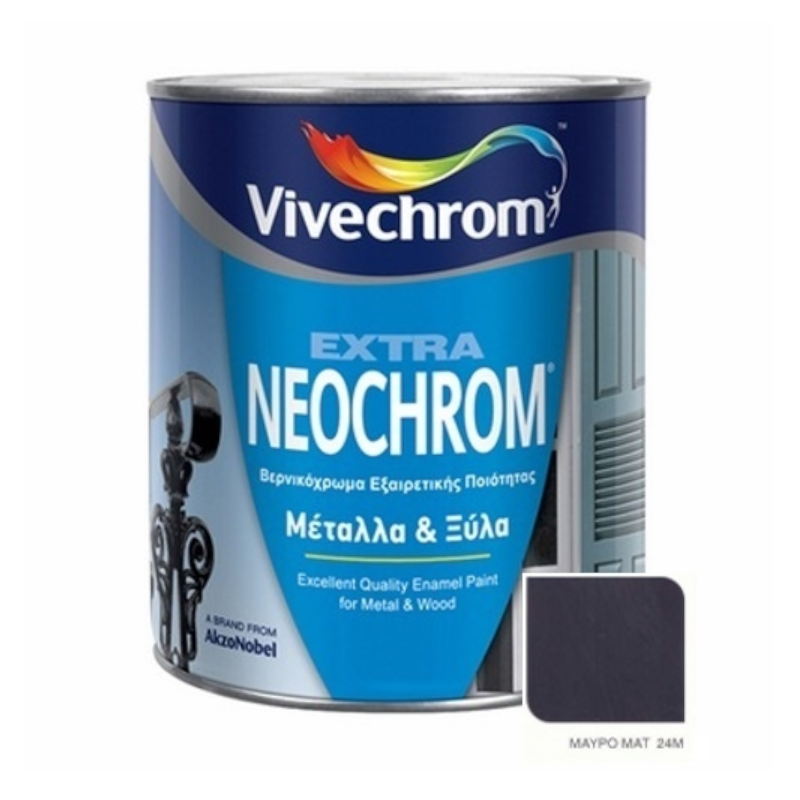 Vivechrom Neochrom 24 Μαύρο 200ML