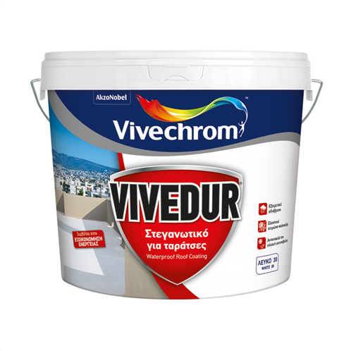 Vivechrom σιλικονούχο ακρυλικό αστάρι νερού Vivedur 3lt