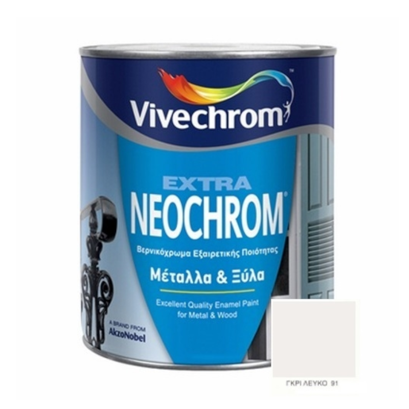 Vivechrom Neochrom 91 Λευκό - Γκρι 750ML