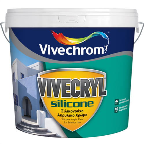 Vivechrome Υπόστρωμα Πλαστικών Χρωμάτων Εσωτερικής Χρήσης 3lt