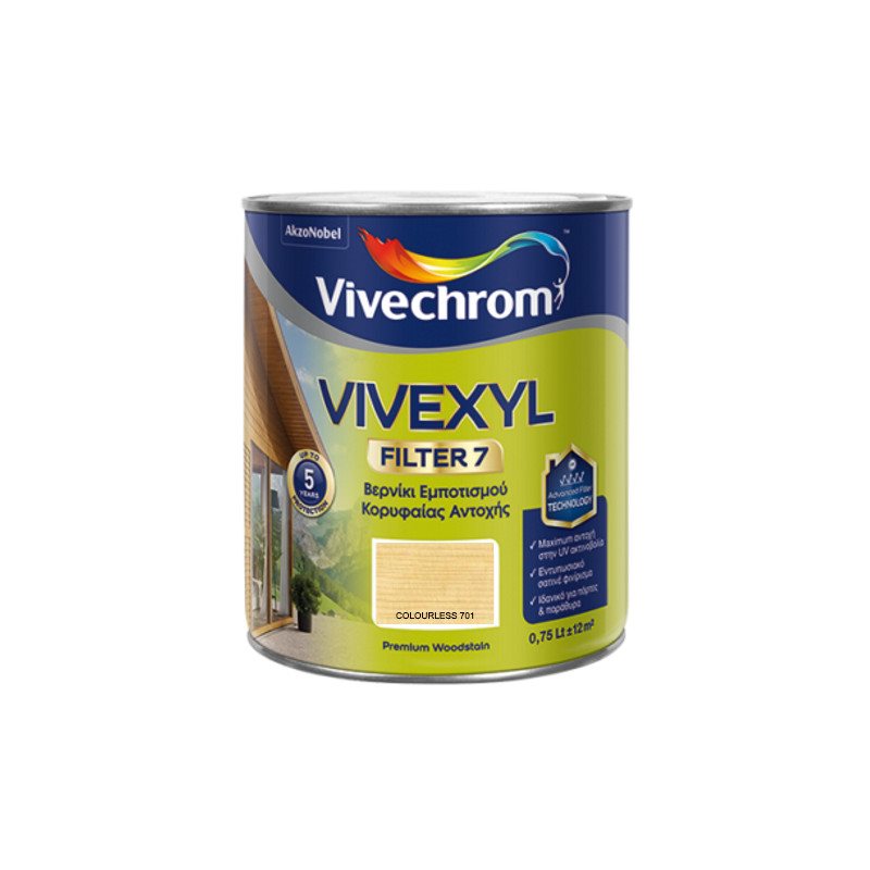 Vivechrom Vivexyl Filter 7 Λευκό 713 0,75L