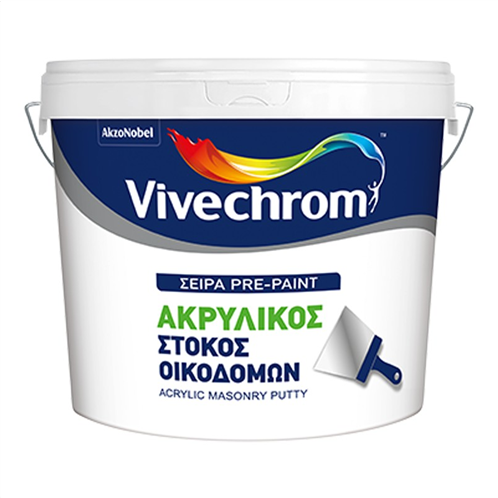 Vivechrom Ακρυλικός Στόκος Οικοδόμων 0.4kg