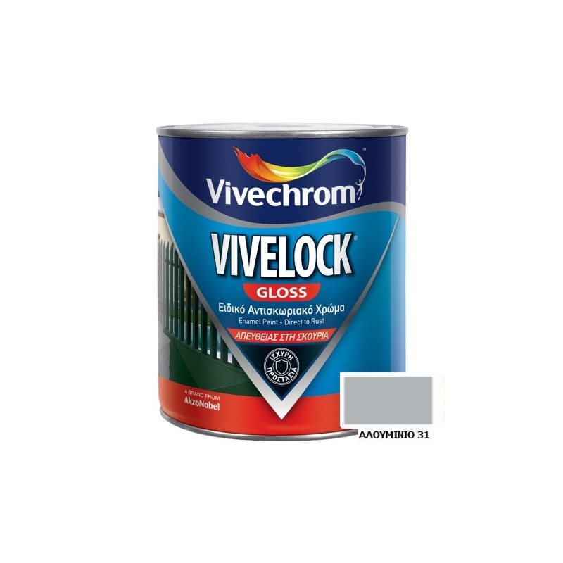 Vivechrom Vivelock Gloss 31 Αλουμίνιο 750ml