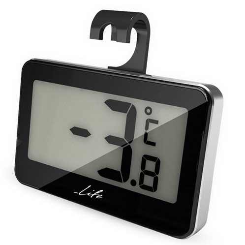Life Ψηφιακό Θερμόμετρο Ψυγείου -20°C / +60°C WES-104 Μαύρο