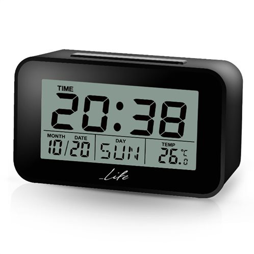 LIFE Ψηφιακό ρολόι / ξυπνητήρι με οθόνη LCD, ACL-201