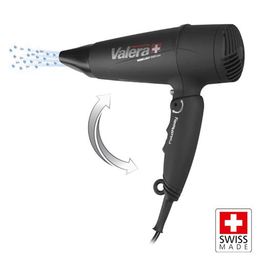 Valera Πιστολάκι Μαλλιών Επαγγελματικό 2000W Αναδιπλούμενο με Λειτουργία Ιονισμού Swiss Light 400T