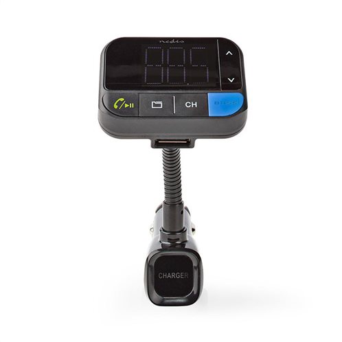 NEDIS 3 σε 1 Bluetooth αναμεταδότης FM, hands free και φορτιστής, CATR102BK
