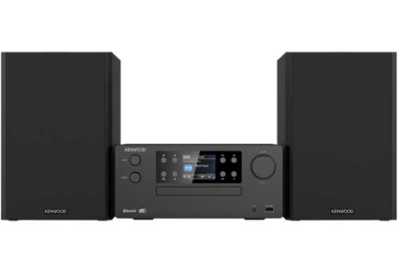 KENWOOD MICRO HI-FI SYSTEM DAB, CD, USB, BT &AUDIO STREAMING BLACK M-925DAB-B