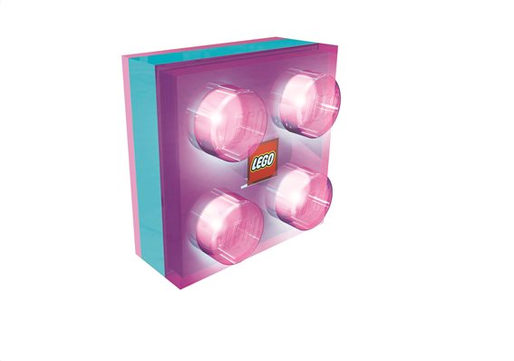 LEGO® lgl-bp2f friends brick light 3 purple + 3 pink (6 τεμ.)