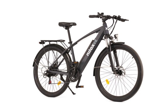 Nilox Ηλεκτρικό Ποδήλατο Trekking με 21 Ταχύτητες και Δισκόφρενα Doc X7 Plus 27.5" Μαύρο