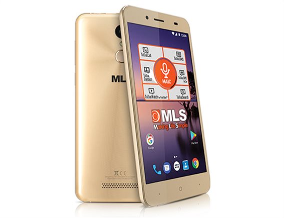 MLS Color Fingerprint Κινητό Smartphone 4G Champagne