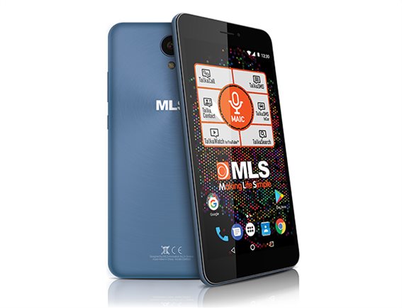 MLS Phab Κινητό Smartphone Blue Dual Sim
