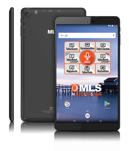 MLS Tablet Joy N -8" iQTab WiFi 8GB Black