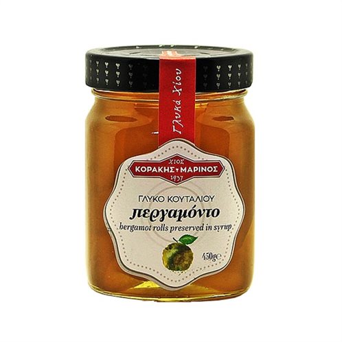 Κοράκης - Μαρίνος Γλυκό Κουταλιού Περγαμόντο Ρολέ 450gr