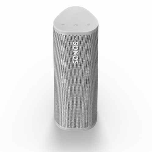 Sonos Roam Αδιάβροχο Φορητό Ηχείο με Διάρκεια Μπαταρίας έως 10 ώρες SL Lunar White